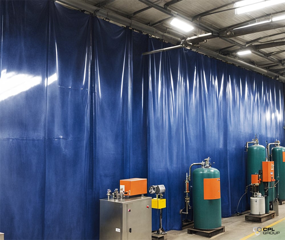 Efficiency PVC Dividers | Soundproofing Curtains | CPL Group