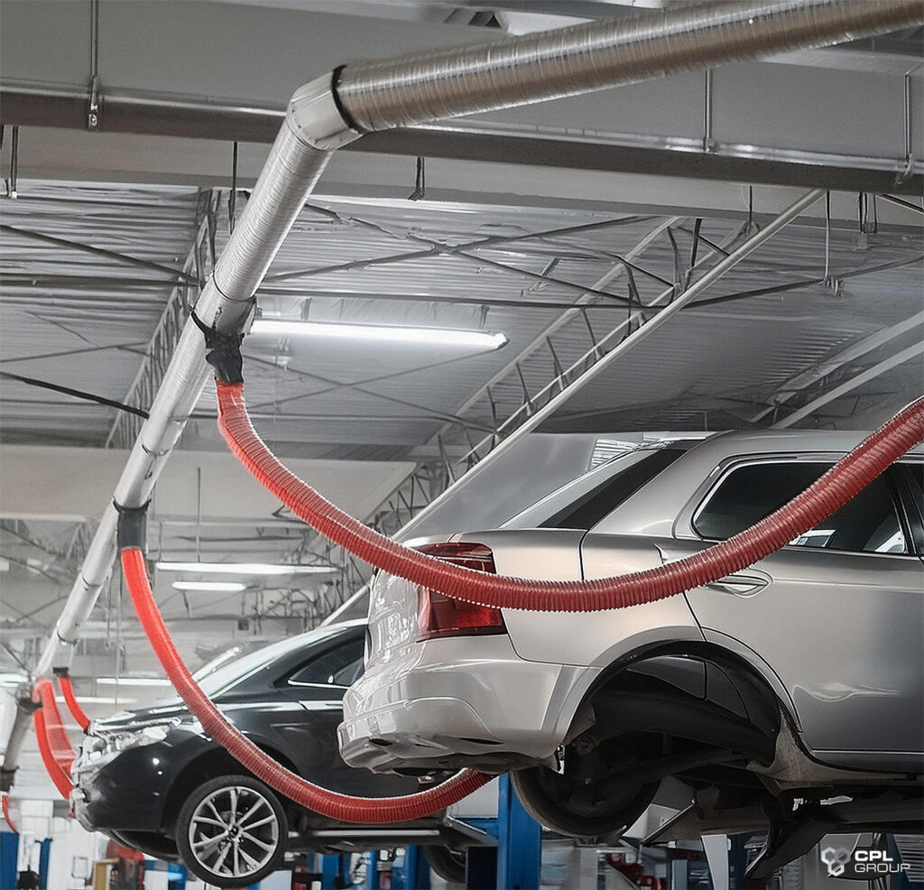 Fume Control Systems Automotive Workshops | Key Problems Solved by Fume Control Systems | CPL Group
