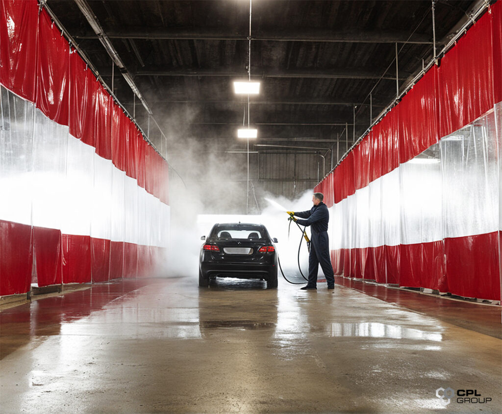 Versatile PVC Transparent Curtains | Automotive: Improving Workshop Efficiency | CPL Group