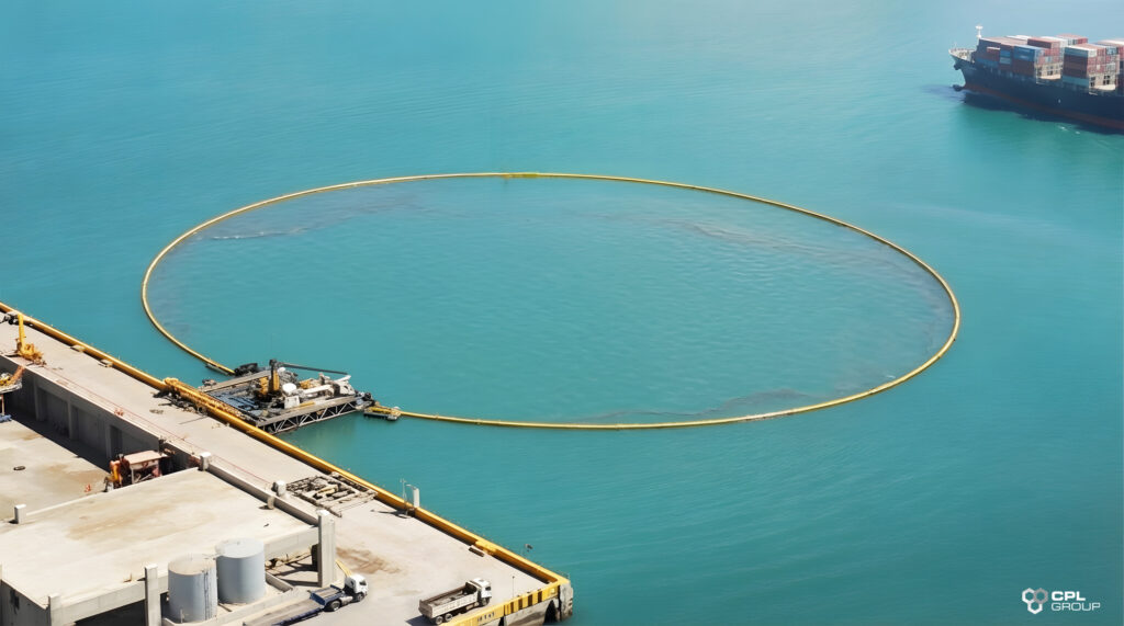 Oil Spill Containment Systems for Engineered Booms, Silt Curtains & Gas Barriers