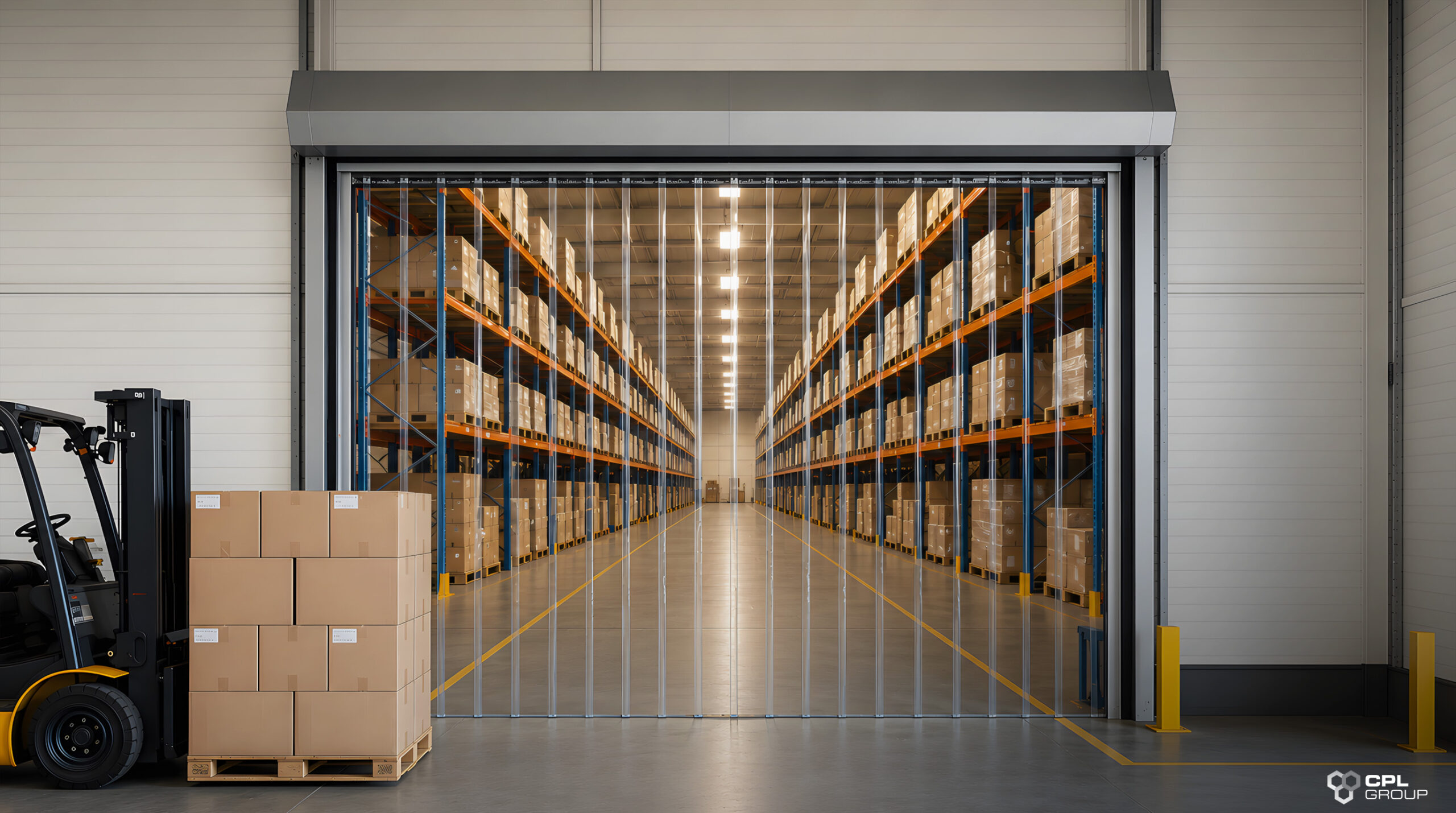 CPL Group Blog | PVC Curtain Systems for European Distribution Hubs: Meeting Fire and Thermal Standards Without Slowing Operations