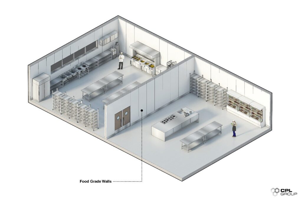 Food Grade Walls and Rooms | Finding out the right solution for your facility | CPL Group