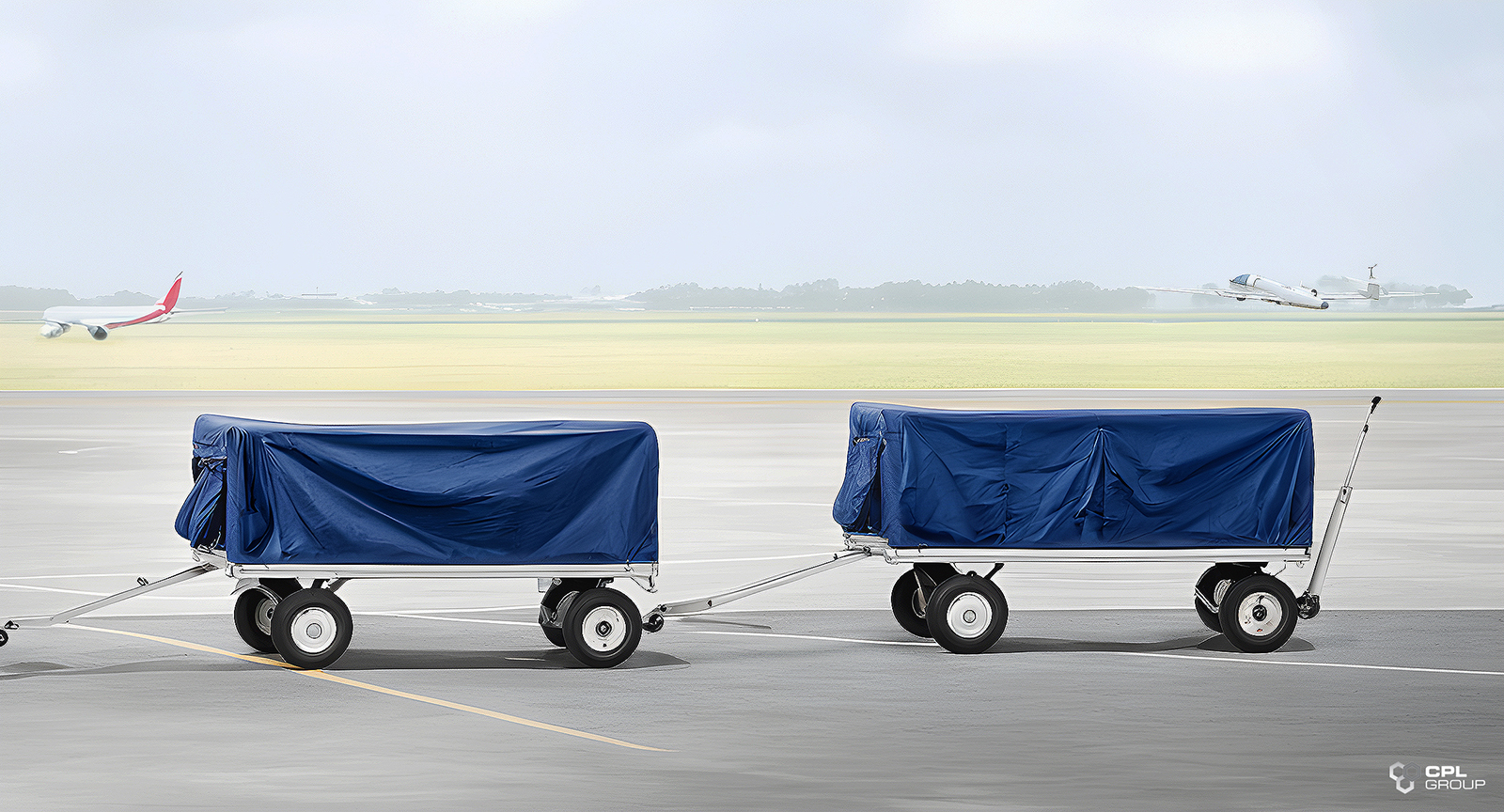 Aviation Operational Solutions | Airport Trolley Covers | CPL Group
