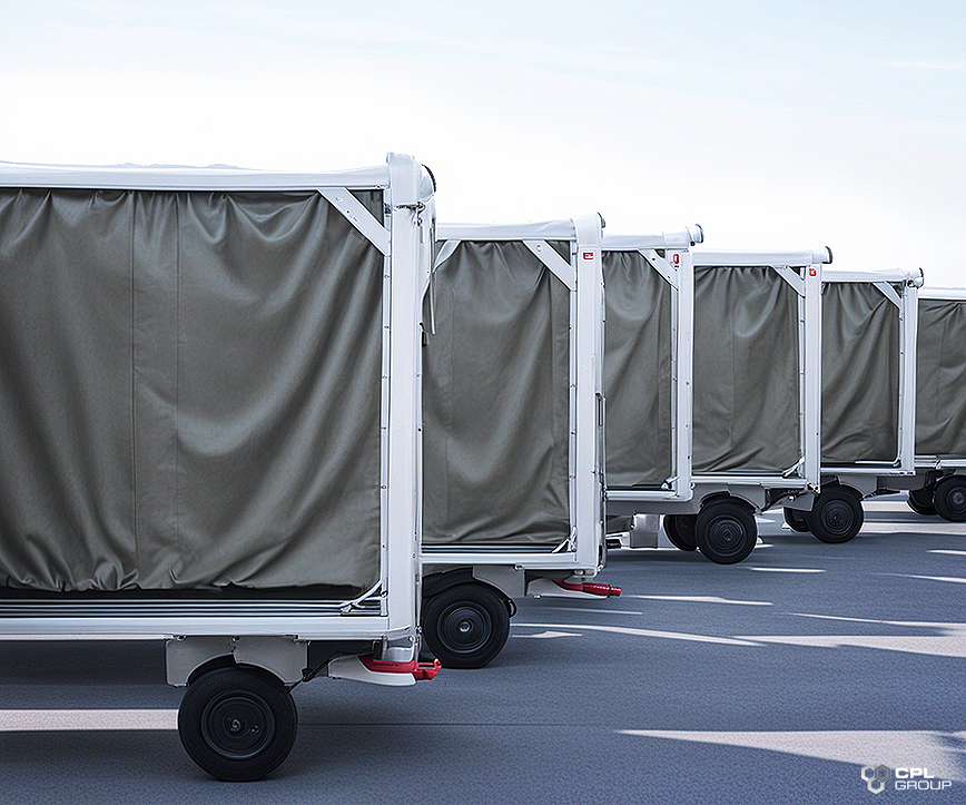 Custom Airport Trolley Covers: Optimizing Ground Support Operations in Aviation