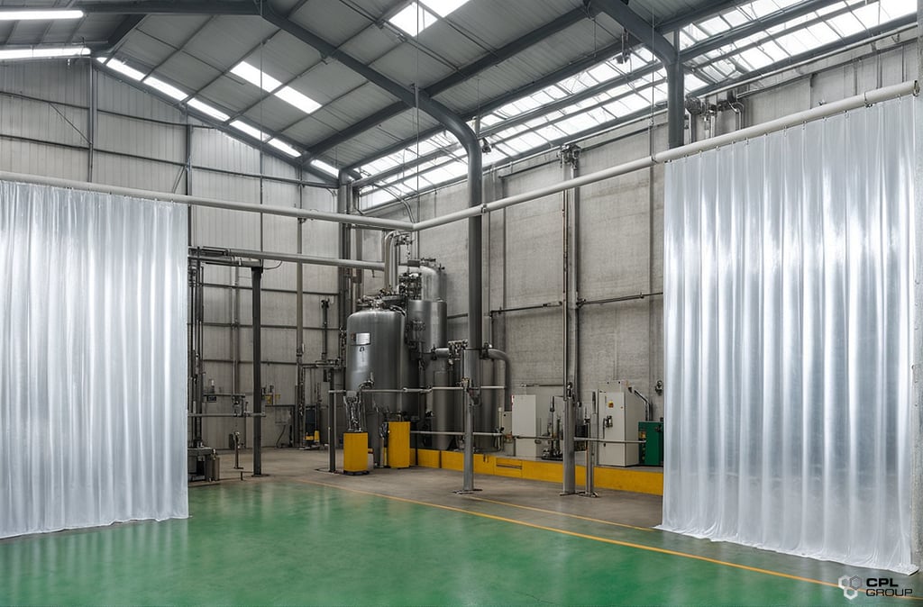 Oil Gas Water Industries | Chemical Splash Curtains | CPL Group
