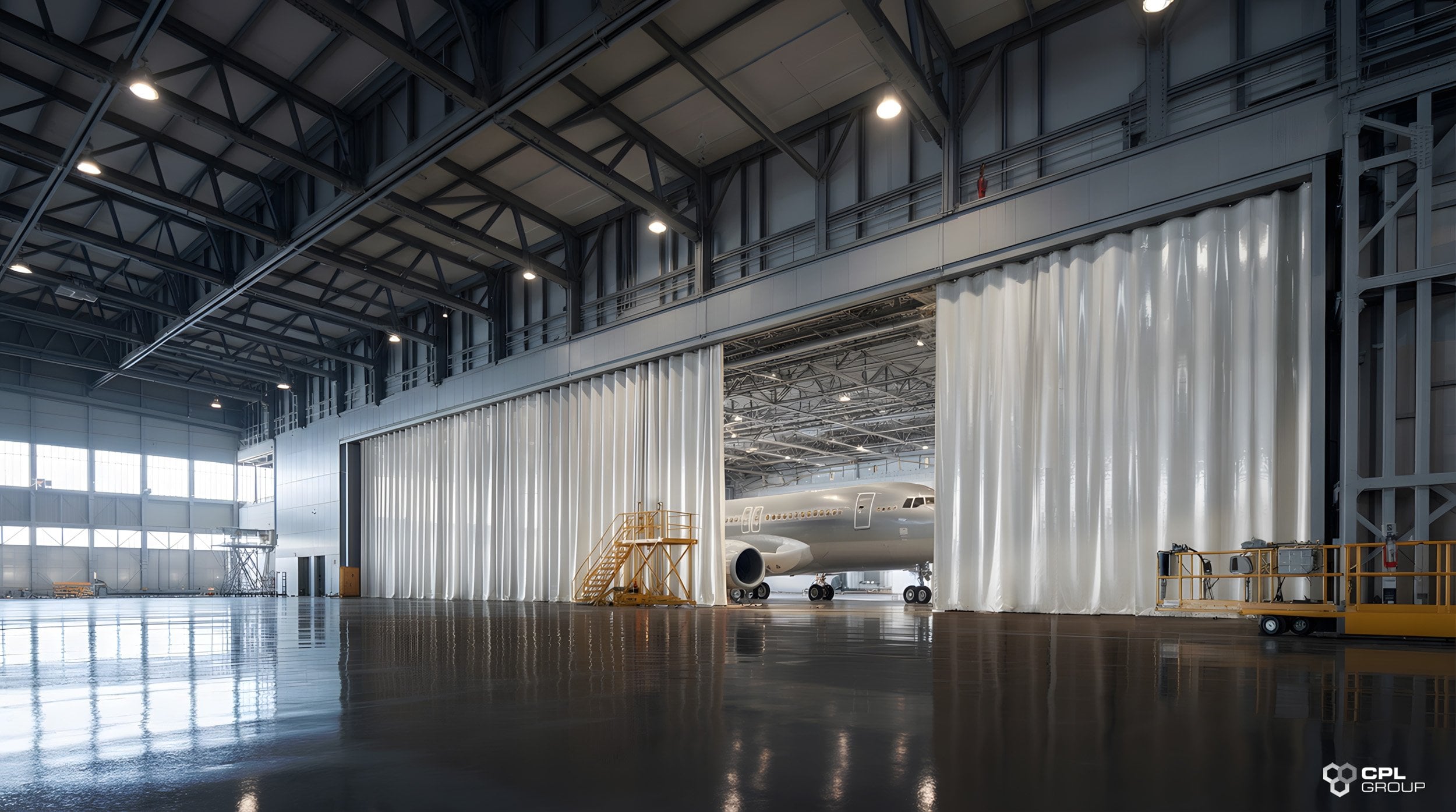 Hangar Curtain Doors