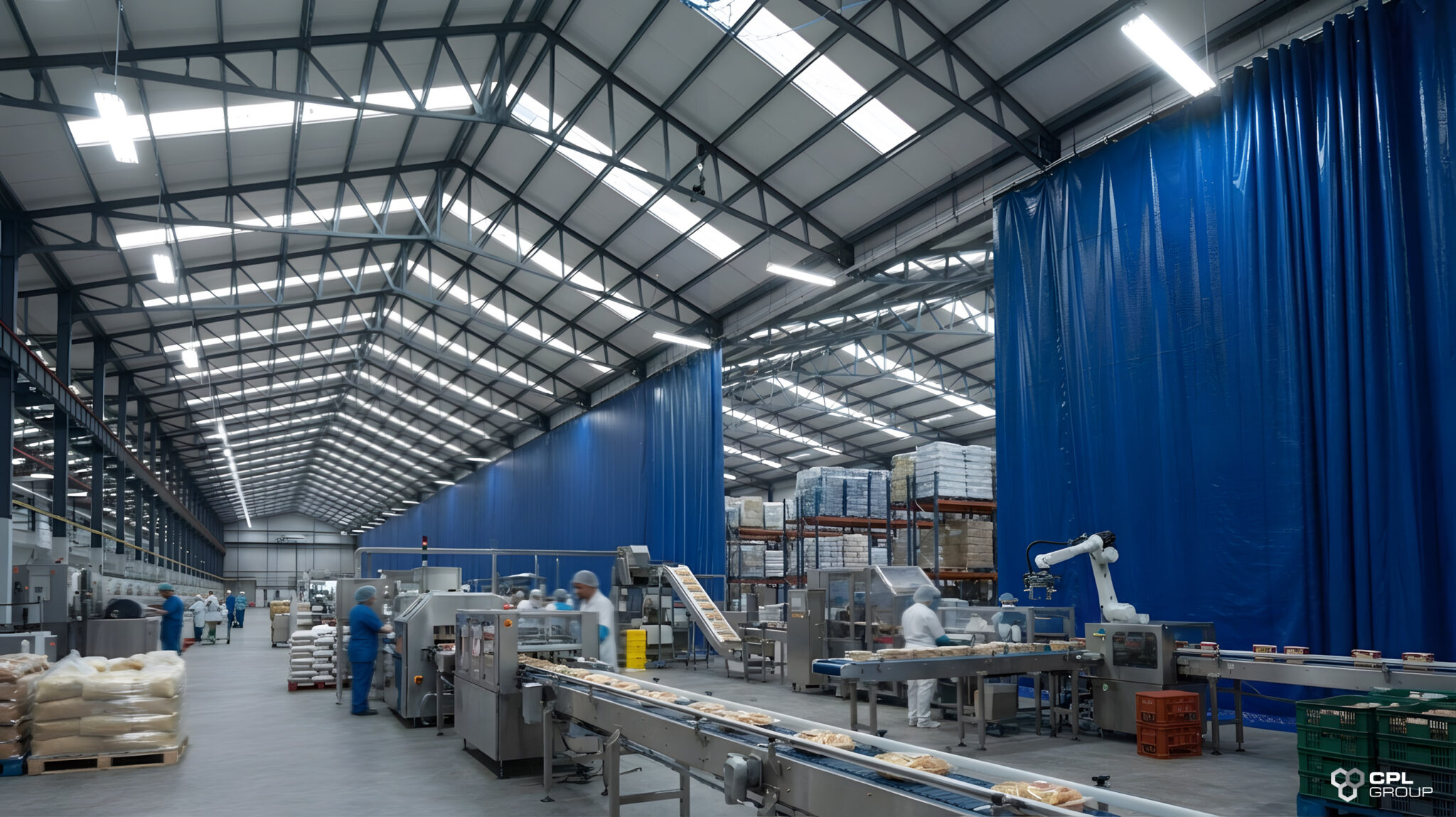 Factory Partition Pattern Design Modular Factory Partitions | CPL Group