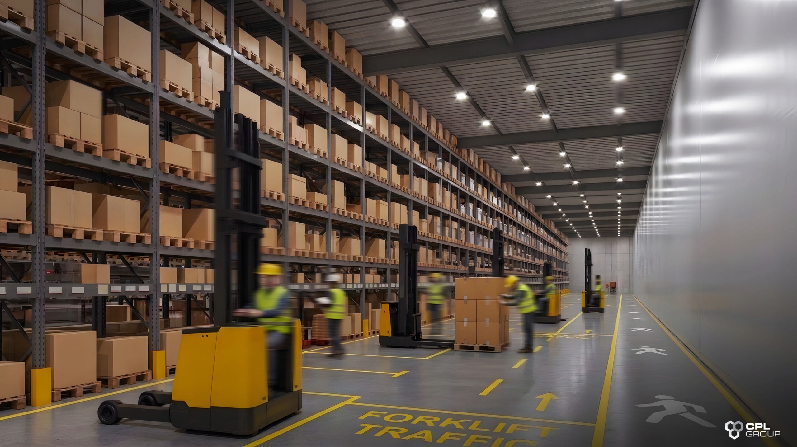 Warehouse Congestion | The Role of PVC Strip Curtains in Traffic Flow Management | CPL Group